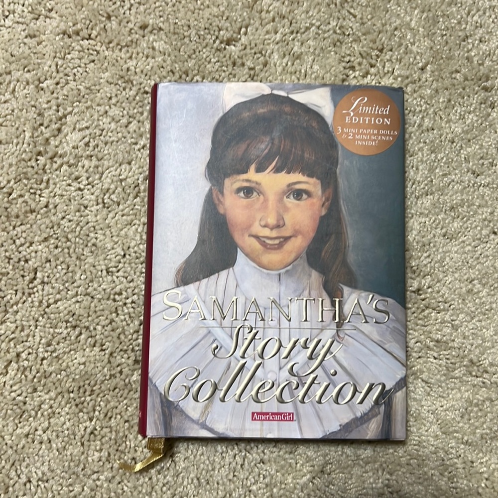 American Girl book, Sammantha’s story collection.